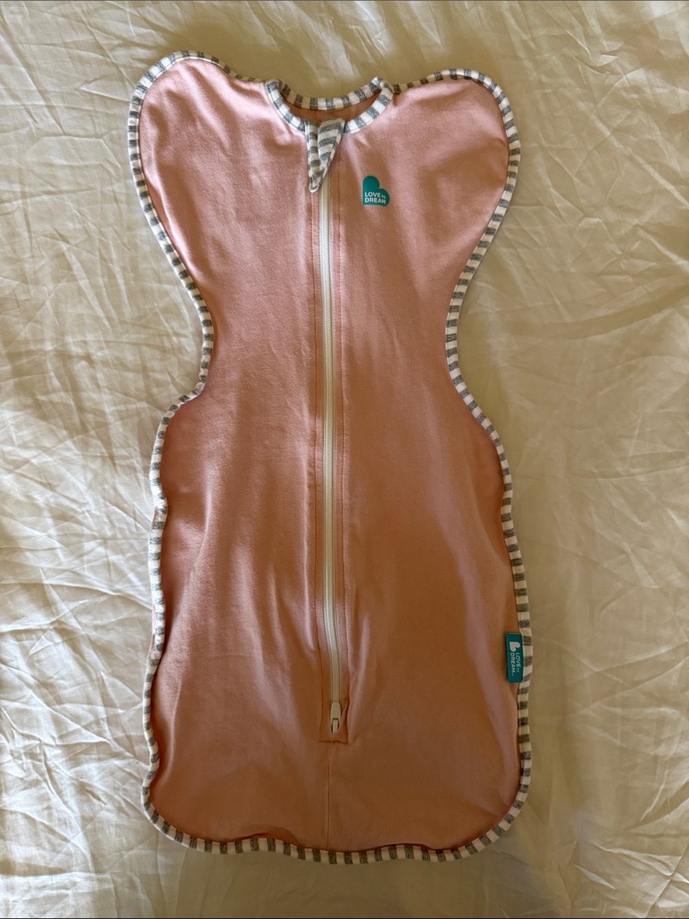 Love to Dream Pink Baby Swaddle - NEWBORN (5-8lbs)